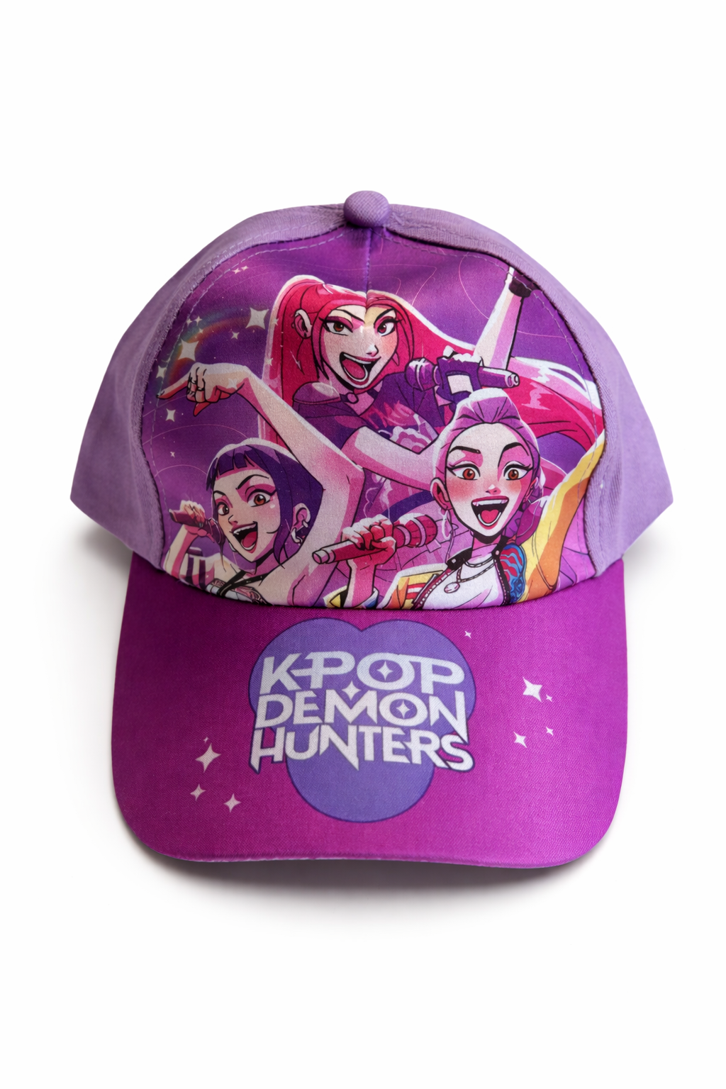 Boné K-pop Demon Hunters Lilás
