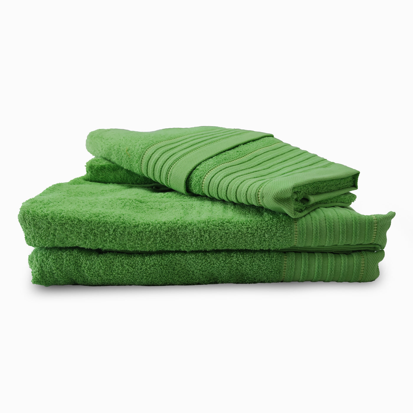 Jogo de Banho Jacquard 6 Peças Verde