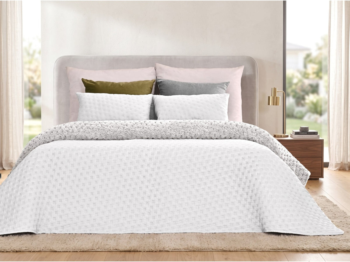 Edredom Microfibra Branco