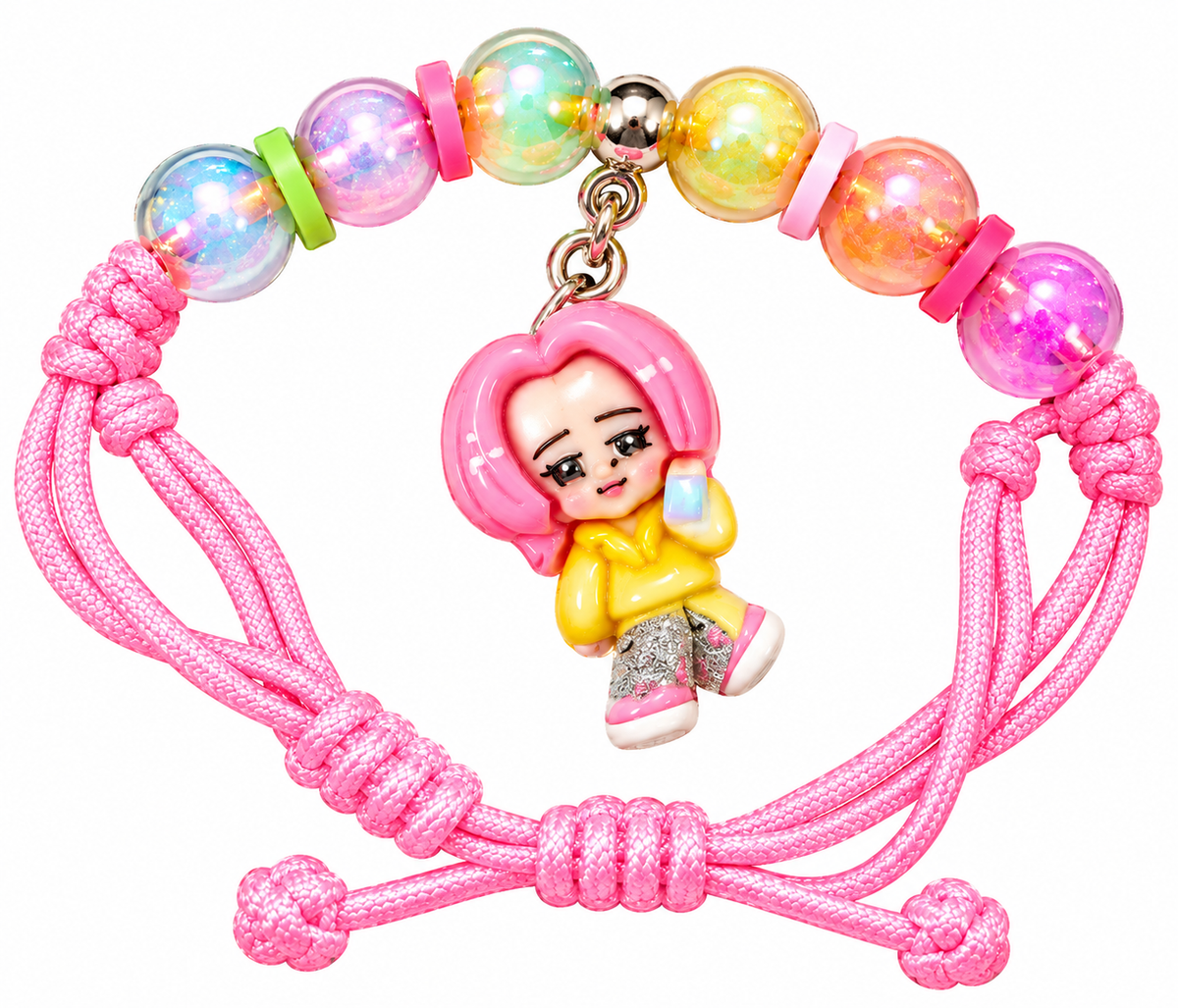 Pulseira K-pop ajustável