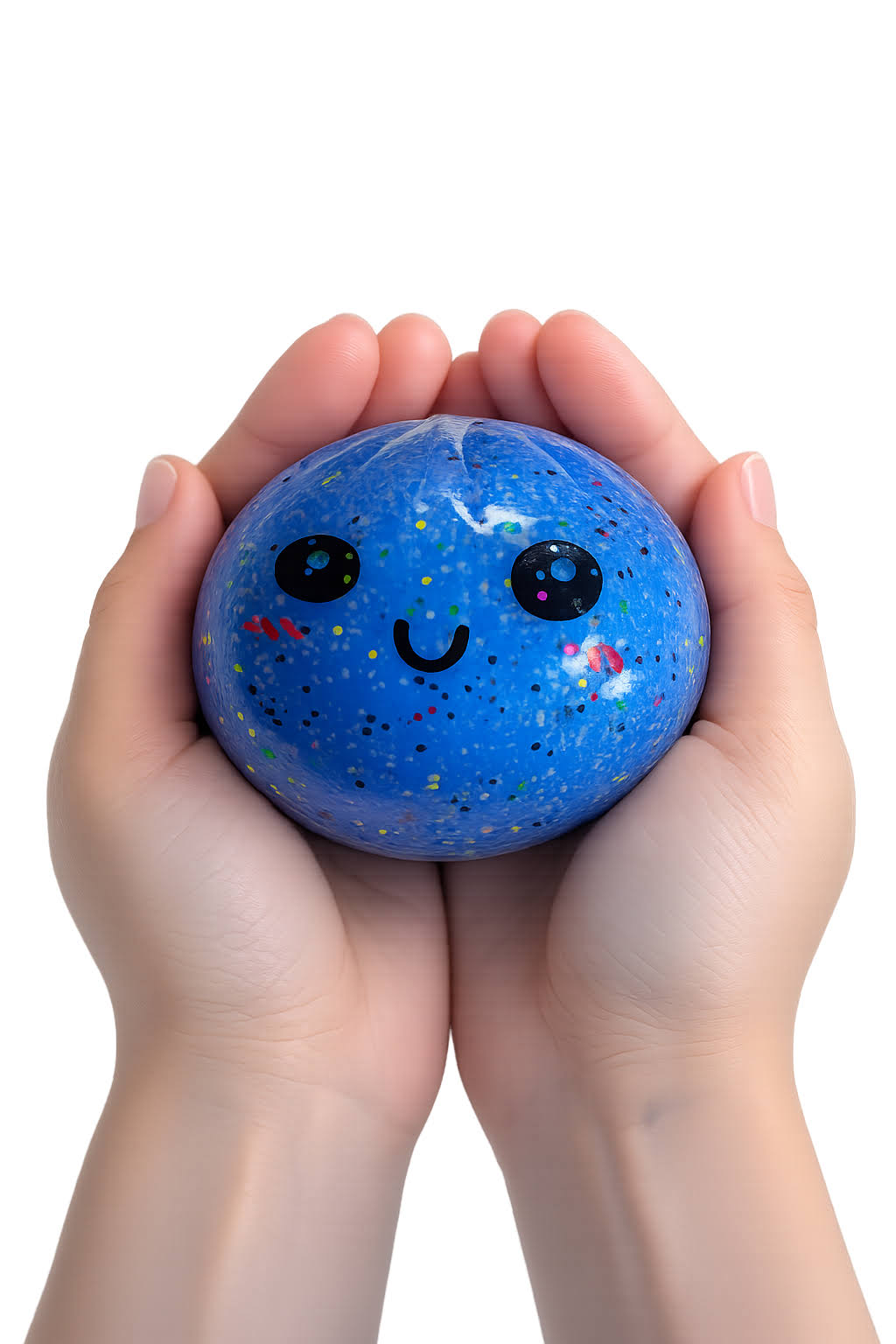 Bola Anti-stress Colorida com brilhantes cores sortoidas