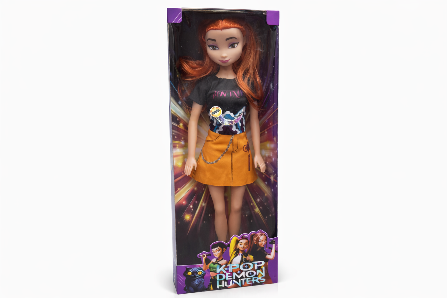 Boneca K-POP Demon Hunters Mira com Música – 60 cm