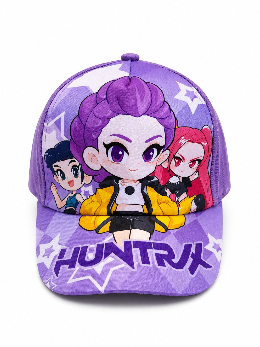 Boné K-pop Demon Hunters Lilás