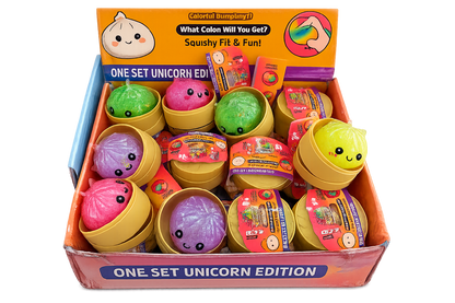 Squish Unicorn Bola Anti Stress Colorida