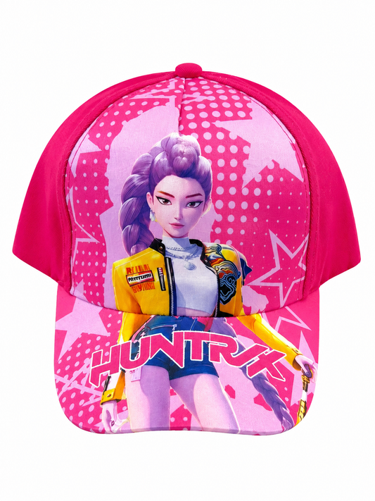 Boné K-pop Rumi Rosa