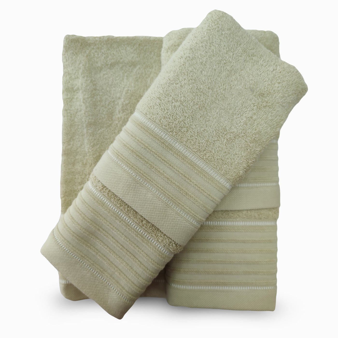 Jogo de Banho Jacquard 6 Peças Camel