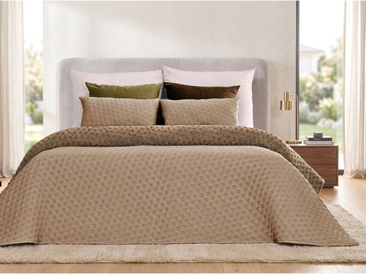 Edredom Microfibra Taupe