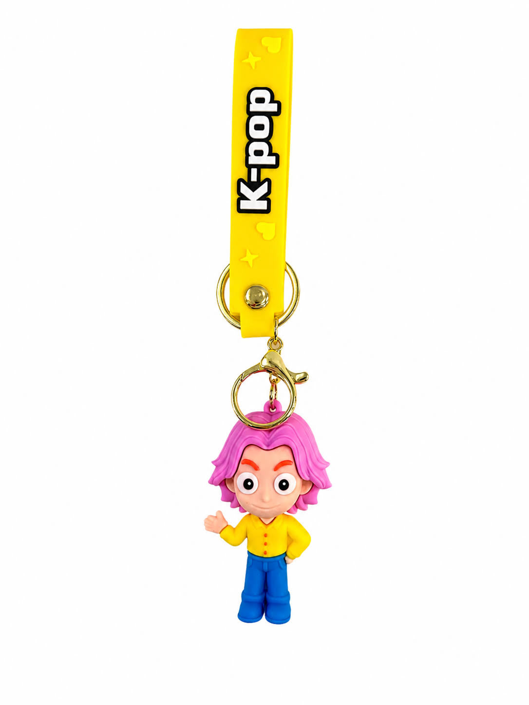 Porta-Chaves K-Pop Rosa Fashion