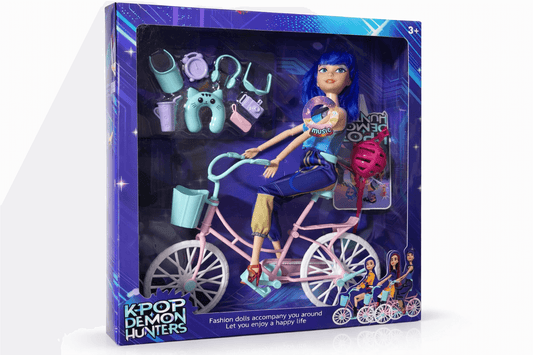 Boneca K-POP Demon Hunters com acessórios