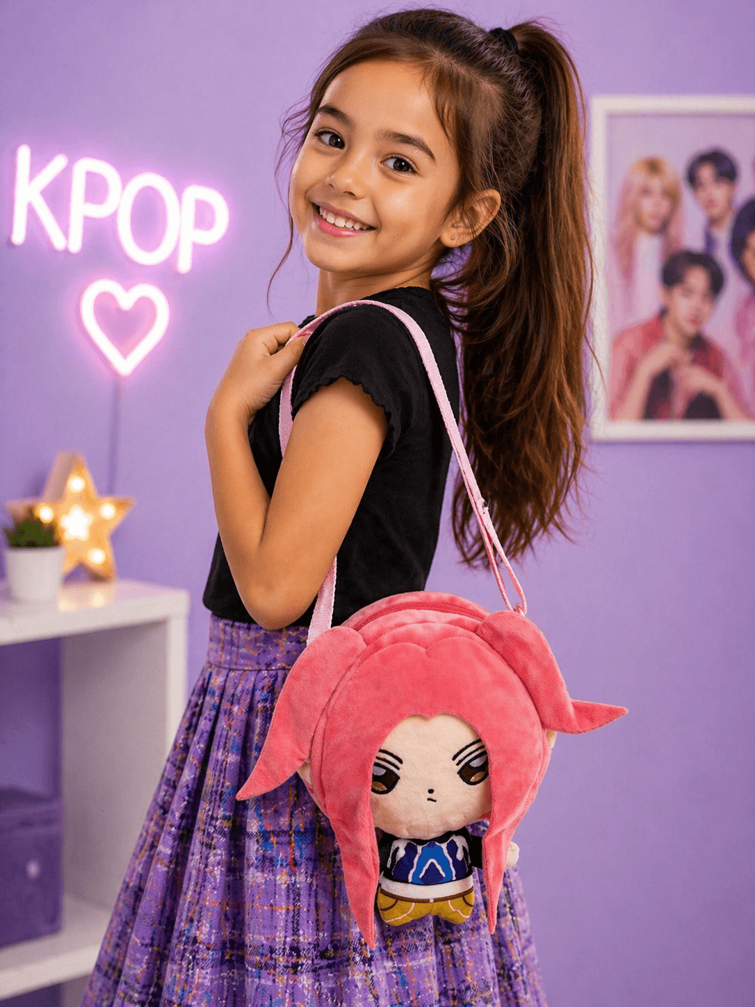 Bolsa Peluche Mira K-Pop