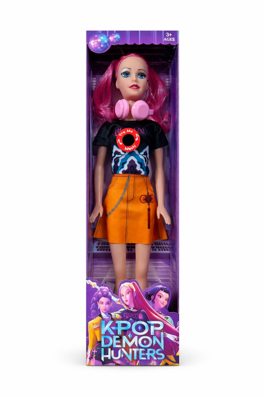 Boneca K-POP Demon Hunters Mira com Música – 60 cm