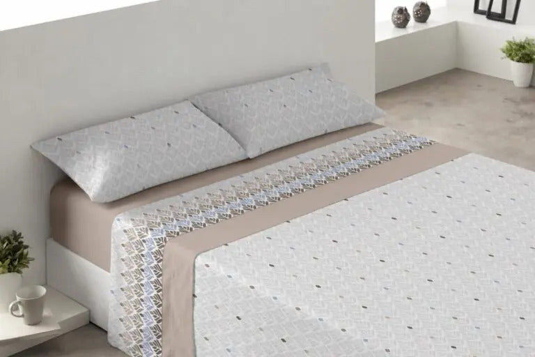 Jogo de cama Coralina Narciso