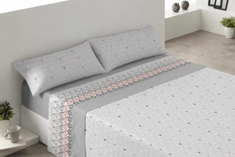 Jogo de cama Coralina Narciso