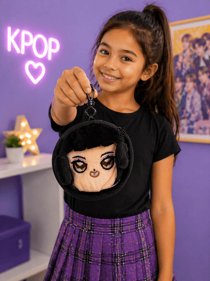 Porta-Chaves c/porta moedas Zoey K-POP