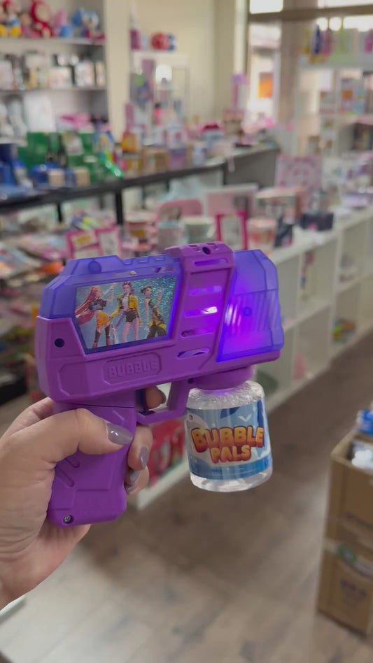Pistola de Bolinhas de Sabão K-Pop