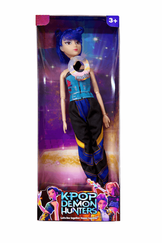 Boneca K POP Demon Hunters Zoey c/ música 30 cm