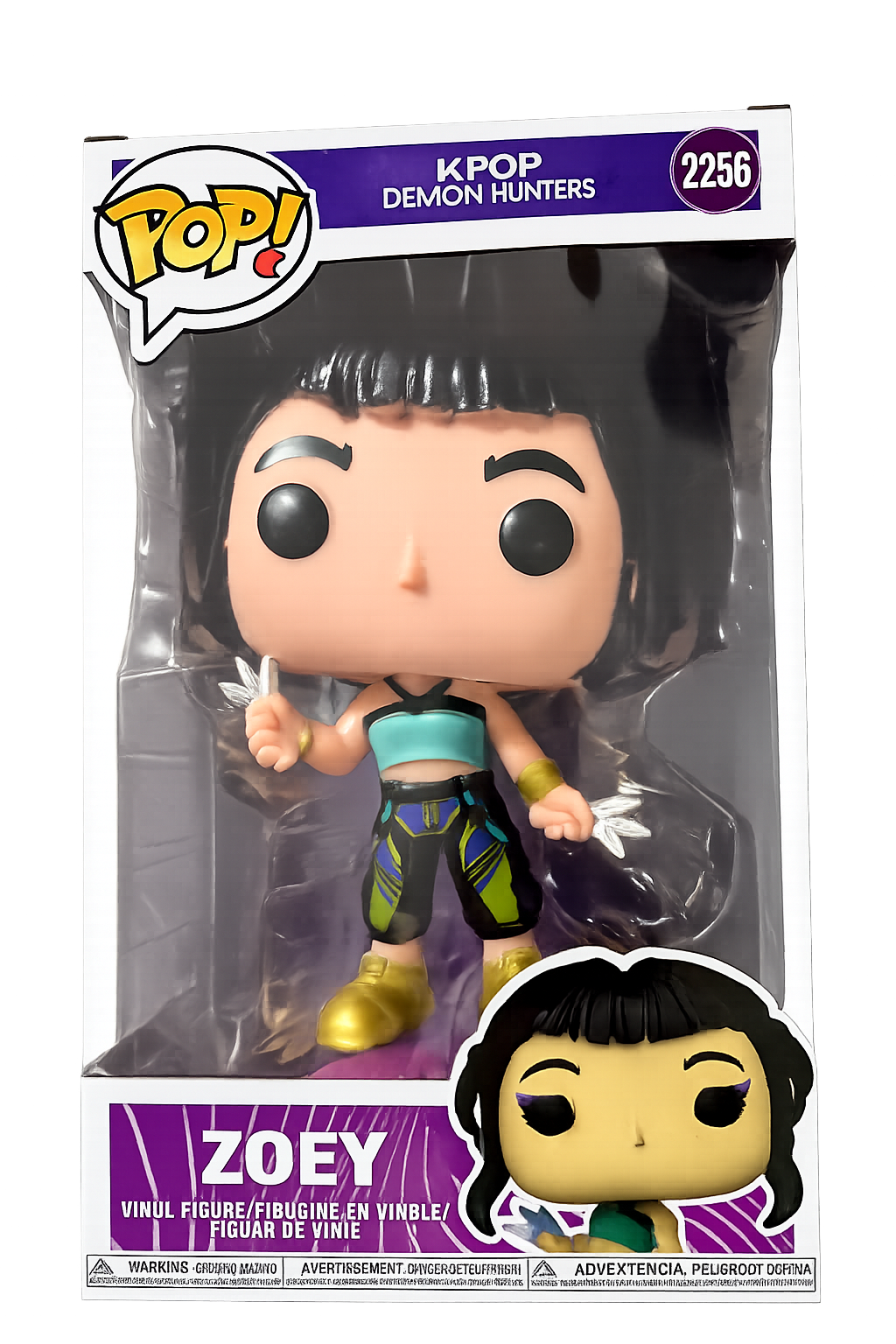 Funko Pop- Figura Kpop Demon Hunters Zoey 20 cm